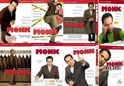 Monk Individual  Season 5 DVD Set  Emmy Winner Tony Shaloub New • $13.99