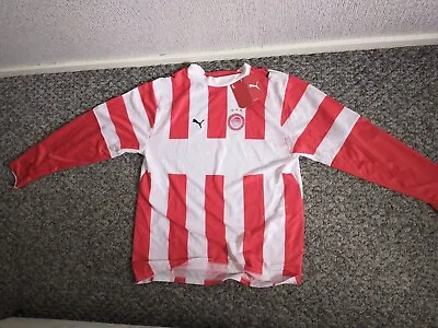Olympiakos Football Shirt XL • £24.99