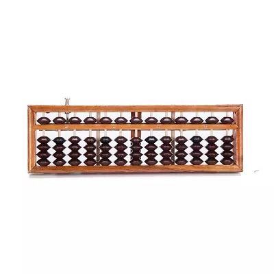 Vintage Style 13 Digit Rods Wooden Chinese Abacus Soroban Calculator Tool- 9.75  • $8.99