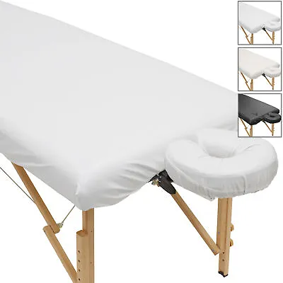 2pc Waterproof Massage Table Cover Set - Fitted Sheet And Face Cradle • $18.99