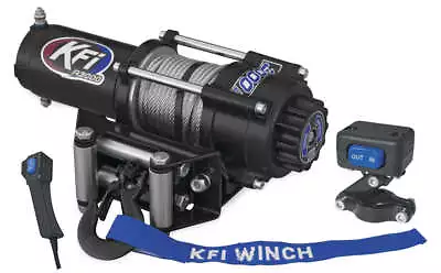 KFI Winch Kit 3000 Lb For Can-Am Outlander 570 MAX 2016-2020 (Steel Cable) • $272