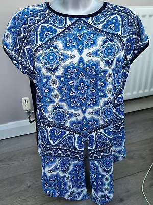 £7.99 • Buy Oasis Ladies Tie Front Top Size Medium