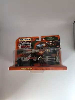 Vintage 1998 Matchbox Mission Bravo Desert Rat New In Blister Pack • $50