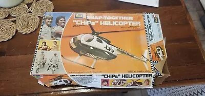Vintage REVELL CHIPS HELICOPTER VINTAGE MODEL KIT Hard To Find Model • $15