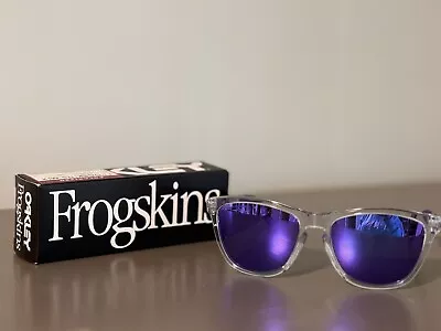 Oakley Violet Purple Frogskins Mix Sunglasses 009428-0655 Men’s Women’s Unisex • $100