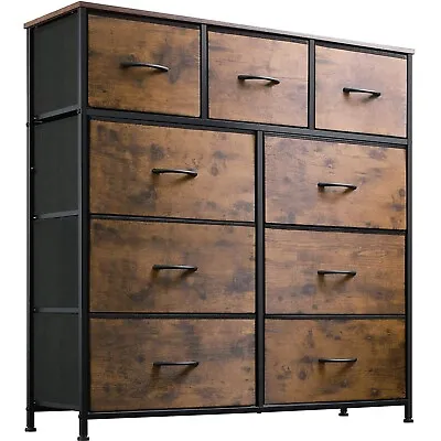 $99.99 • Buy WLIVE Dresser W/ 9 Drawers - Bedroom Chest Furniture Tower