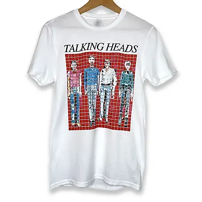 Vtg Talking Heads Music Band Heavy Cotton S-234XL Unisex White Shirt MM147 • $21.84