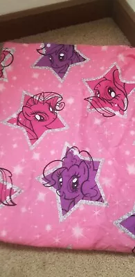 My Little Pony Full Flat Sheet Pink Purple Stars • $10