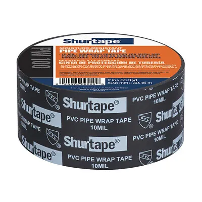 $15.55 • Buy Shurtape PW-100 Corrosion Protection Pipe Wrap Tape: 2 In. X 30 Yds. (Black)