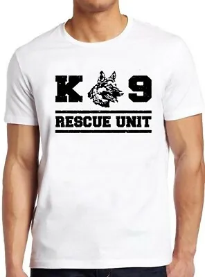 K9 Rescue Unit Military Police Dog German Shepherd Vintage Tee T Shirt M32 • £6.35
