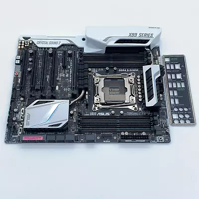 Broken ASUS X99 Deluxe LGA 2011 ATX Gaming Motherboard • $49.99