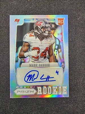 2012 Panini Prizm Silver Prizm Auto 25/99 Mark Barron #280 Rookie Auto RC • $8.49