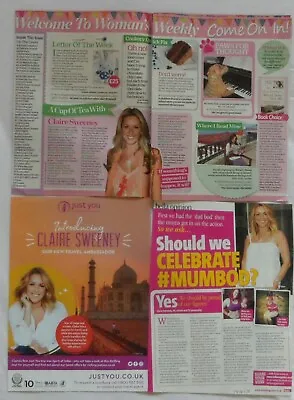 £3 • Buy CLAIRE SWEENEY : CUTTINGS COLLECTION - Interviews - Clippings