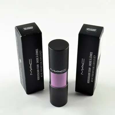 Mac Versicolour Stain Gloss LONG DISTANCE RELATIONSHIP - Set 2 X 8.5mL / 0.28 Oz • $8.05