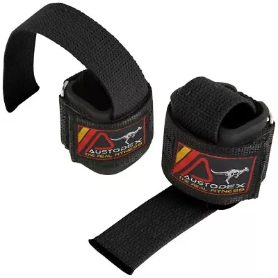 Weight Lifting Power Bar Wrist Straps Wraps Bodybuilding Gym Gloves • $8.95