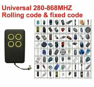 MultiFrequency Universal Remote Control Duplicator 868/433/315/310/303/390MHz • $18.65