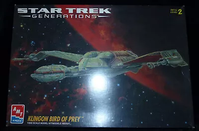 Star Trek Klingon Bird Of Prey 1:350 Scale Model Kit AMT/Ertl #8230 • £25