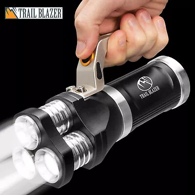 Trailblazer Camping Survival Flashlight Torch 800 Lumens CREE Super Bright White • $35.98