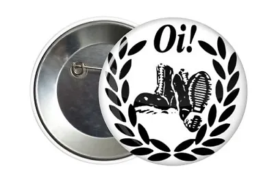 Rac Oi Music Skinhead 38mm Pin Button Badge • £6.20