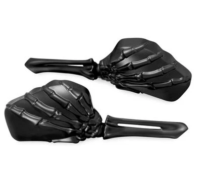$161.96 • Buy Kuryakyn  Skeleton Hand Mirrors   BLACK