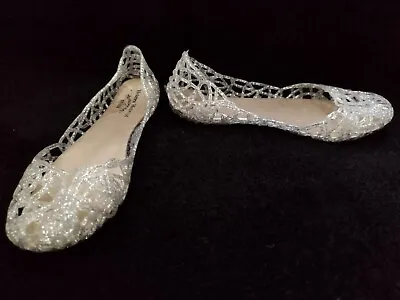 Vivienne Westwood Anglomania Melissa Glitter Jelly Shoes Ladies UK 3/ EU Size 36 • £15