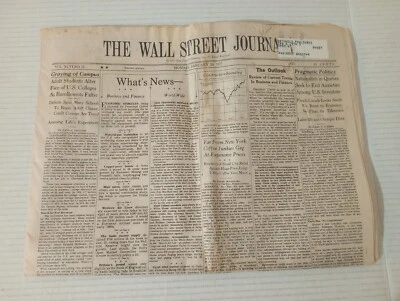 $5.99 • Buy Wall Street Journal Pacific Coast Ed Jan 24 1977 Carter Pardons Draft Dodgers
