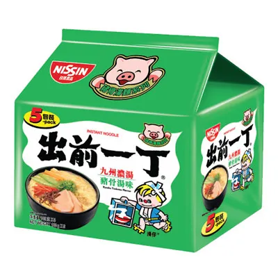 Nissin Demae Iccho Ramen Kyushu Tonkotsu Instant Noodles 100g (Pack Of 5) • £8.49