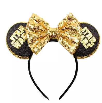 Disney Mickey Mouse Ears Galaxys Edge Hollywood Studios Star Wars Headband New • $11.99