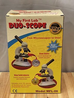 My First Lab Duo-Scope Microscope Model MFL-06 Microscope With Specimen Slides • $14.95