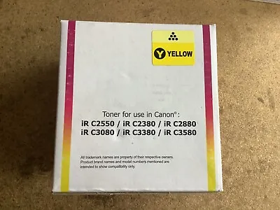 Compatible Canon C-EXV 21 Yellow Toner For IR C2380 C2880 In Sealed Box • £9.95