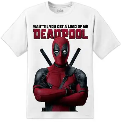 £19.99 • Buy Mens Deadpool Movie T Shirt Marvel DC Comics Batman Suicide Squad (S-2XL) Joker
