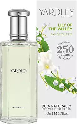 Yardley Of London Lily Of The Valley EDT/ Eau De Toilette Perfume For Her 50ml • £10.50