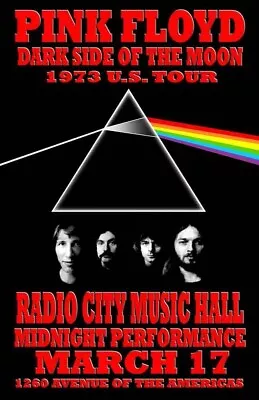 $22.99 • Buy PINK FLOYD Dark Side Of The Moon Concert POSTER HUGE 3x5 Ft Banner Tapestry NEW