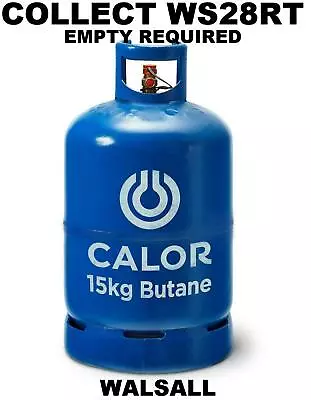 Caravan New Full 15 Kg 15kg Calor Gas Lpg Butane Bottle Refill Empty Required • £52.50