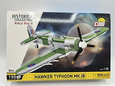 Cobi 5864 - World War II - Hawker Typhoon Mk IB 190 Pcs • $38.71