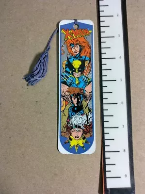 LOW GRADE 1994 Marvel X-MEN Bookmark TASSLE JEAN GREY WOLVERINE GAMBIT ROGUE • $7.50