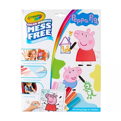 Crayola: Peppa Pig Color Wonder - Brand New & Sealed • £8.21