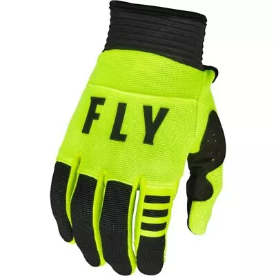 NEW Fly Racing F-16 Hi-Vis/Black Kids Motocross Dirt Bike Gloves • $25