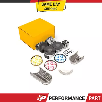 $250.99 • Buy Pistons 20mm Wrist Pin Main Rod Bearings Fit 99-04 Audi Volkswagen Turbo 20V