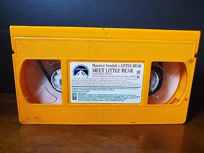 Maurice Sendak's Meet Little Bear VHS Video Tape - 4 Classic Tales By Nick Jr • $2.99