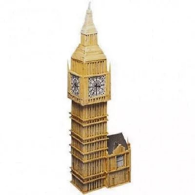 BIG BEN Matchstick Model Construction Craft Kit - Matchcraft NEW • £18.50