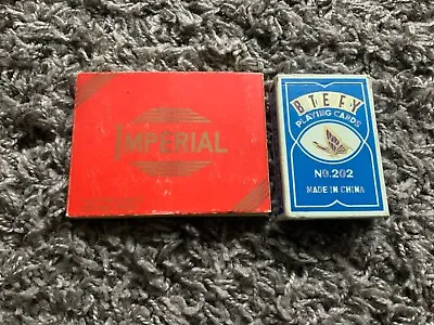 Two Packs Of Vintage Playing Cards • £2