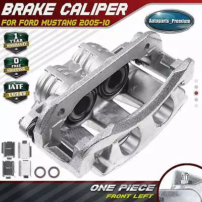 Disc Brake Caliper With Bracket For Ford Mustang 2011-2014 5.0L 3.7L Front Left • $67.59