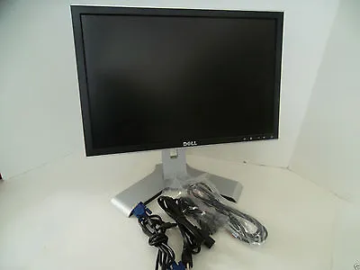 Dell 2007WFP 20  UltraSharp LCD Monitor W/4-Port USB Hub VGA DVI S-Video HF730 • $129.75