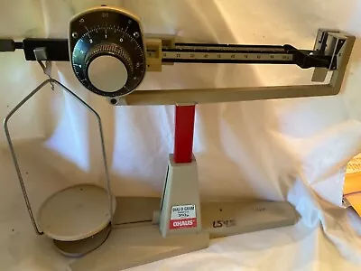 NICE FIND* Vintage OHAUS Dial-O-Gram 310g BEAM Balance SCALE W/ Hanging TTRAY!!! • $22.95