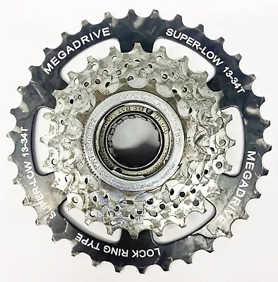 SunRace MegaDrive Super-Low 13-34T 7 Speed Freewheel - Used • $9.95