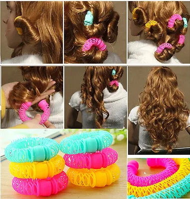 Hairdress Magic Bendy Hair Styling Roller Curler Spiral Curls DIY Tool W02 • £2.44