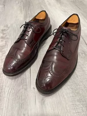 VTG Florsheim Imperial Kenmoor 93605 Shell Cordovan ~ 5 Nail V-Cleat ~ Size 12 E • $184.95