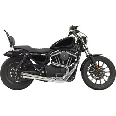 Chrome Bassani 2 Into 1 Road Rage II Exhaust Pipe System Harley Sportster XL 04+ • $847.95