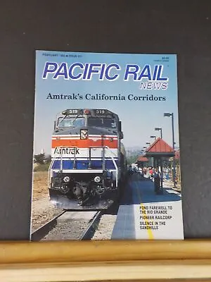 Pacific Rail News #351 1993 February Amtrak California Corridors Rio Grande Fare • $5.50